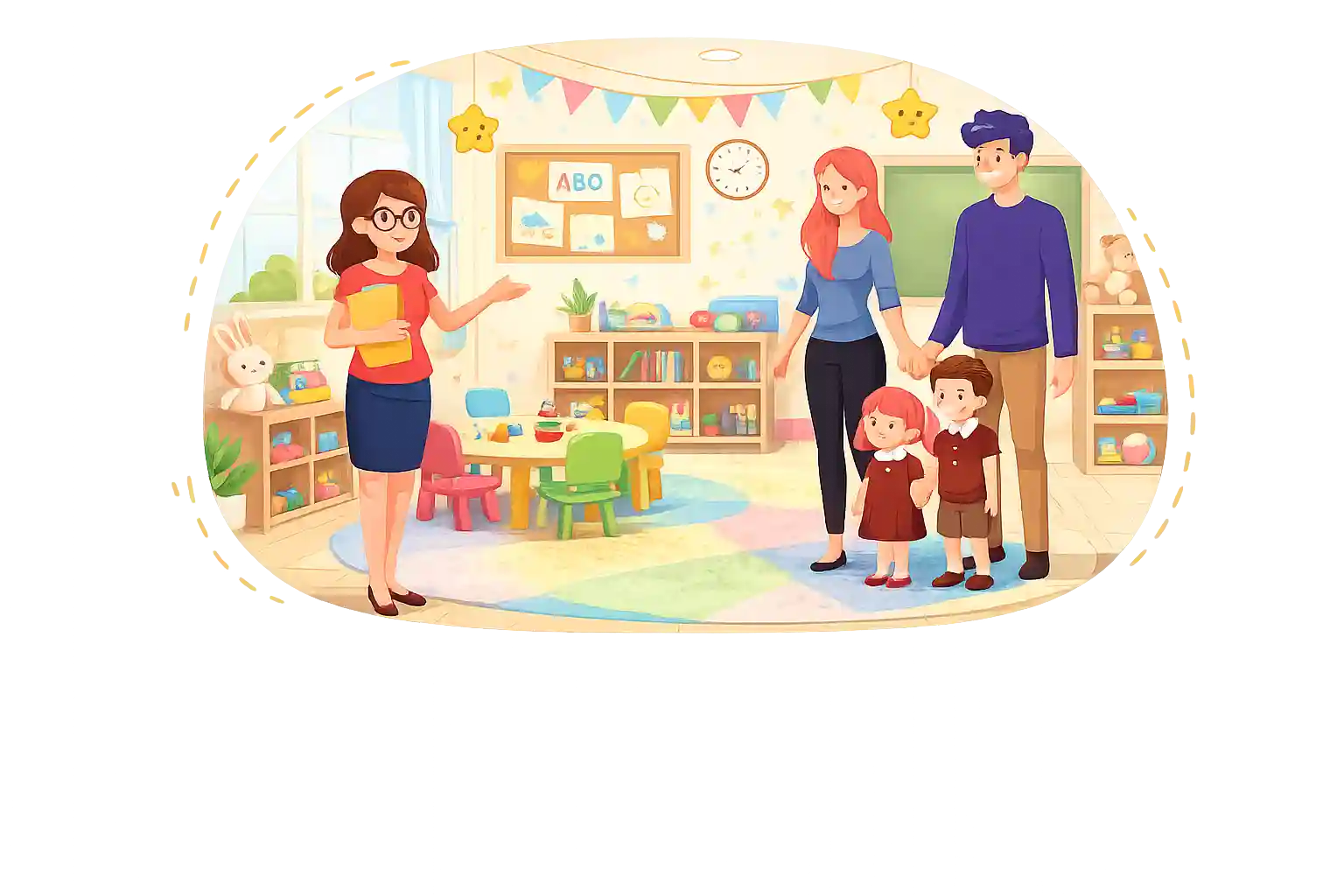 Daycare marketing website highlighting programs and enrollment information.